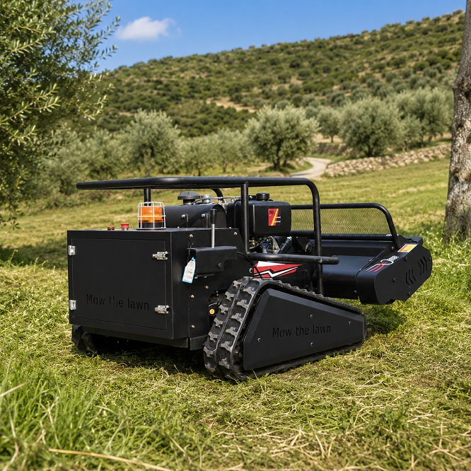 All‑Terrain Remote‑Controlled Grass Crusher
