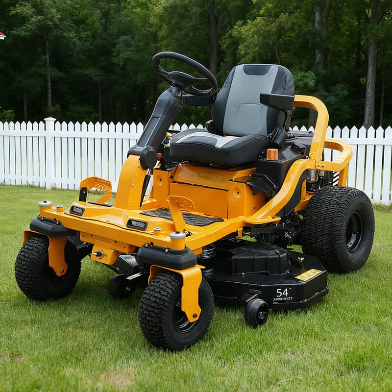 Elektrischer Aufsitzmäher