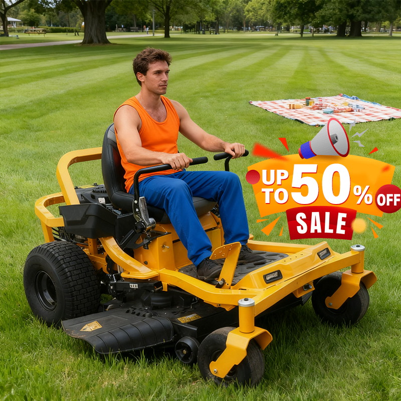 Tondeuse autoportée compacte la moins chère