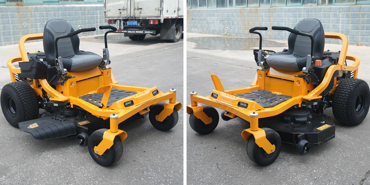 ขี่รถแทรคเตอร์สนามหญ้า ขี่รถแทรคเตอร์สนามหญ้า