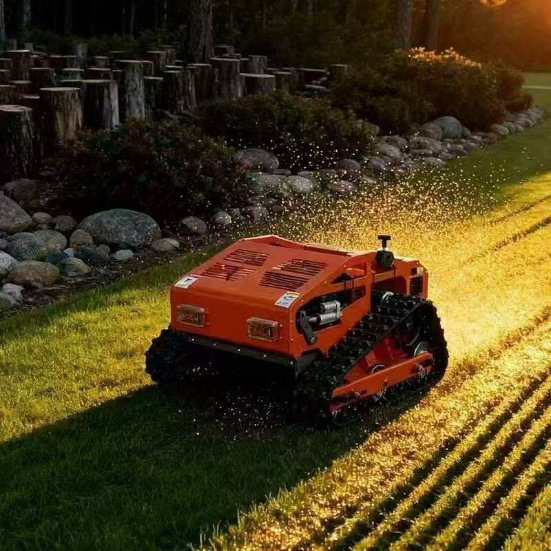 Газонокосилка с дистанционным управлением для наклона