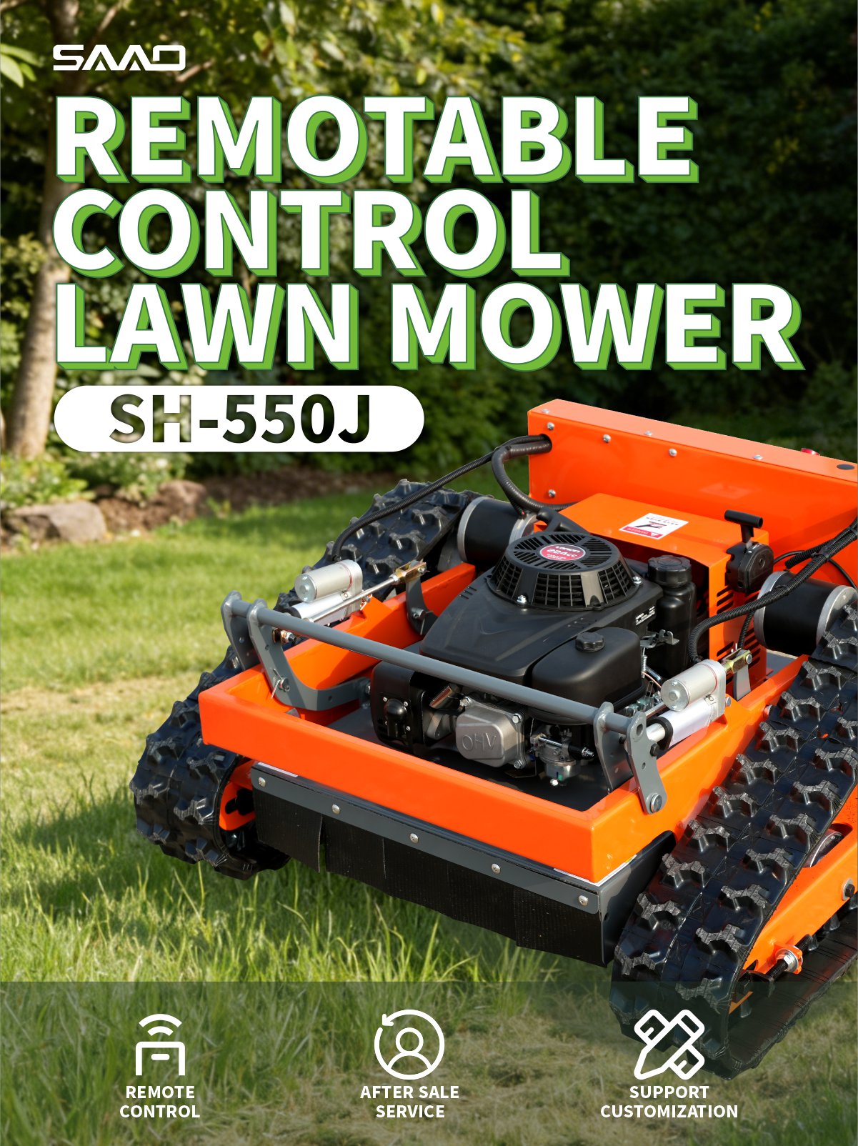 Tondeuse à gazon télécommandée à petit prix Tondeuse à gazon télécommandée à petit prix