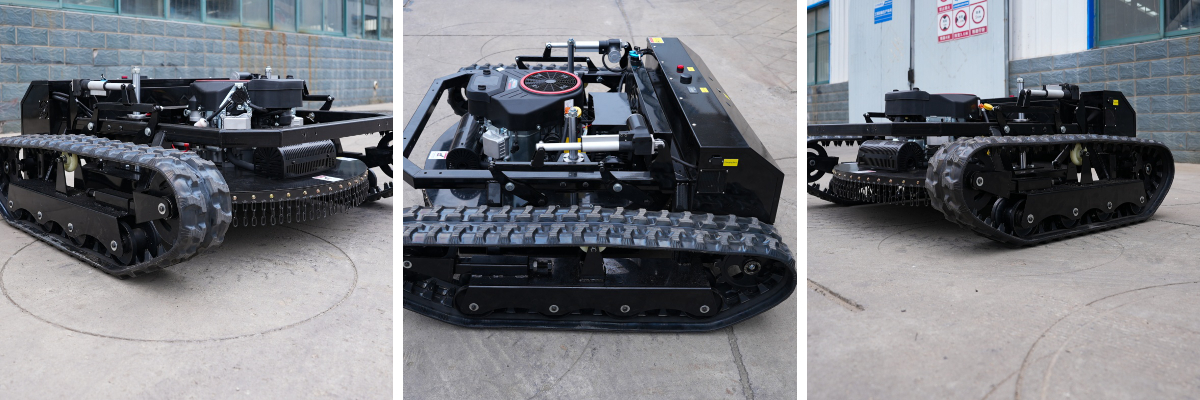 Tondeuse à gazon en pente