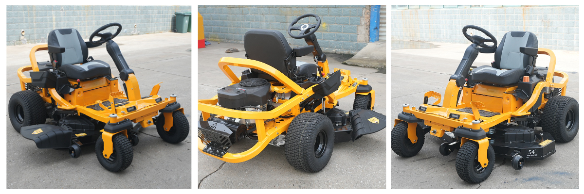 เครื่องตัดหญ้าแบบนั่งขับพร้อมรถแทรกเตอร์ เครื่องตัดหญ้าแบบนั่งขับพร้อมรถแทรกเตอร์