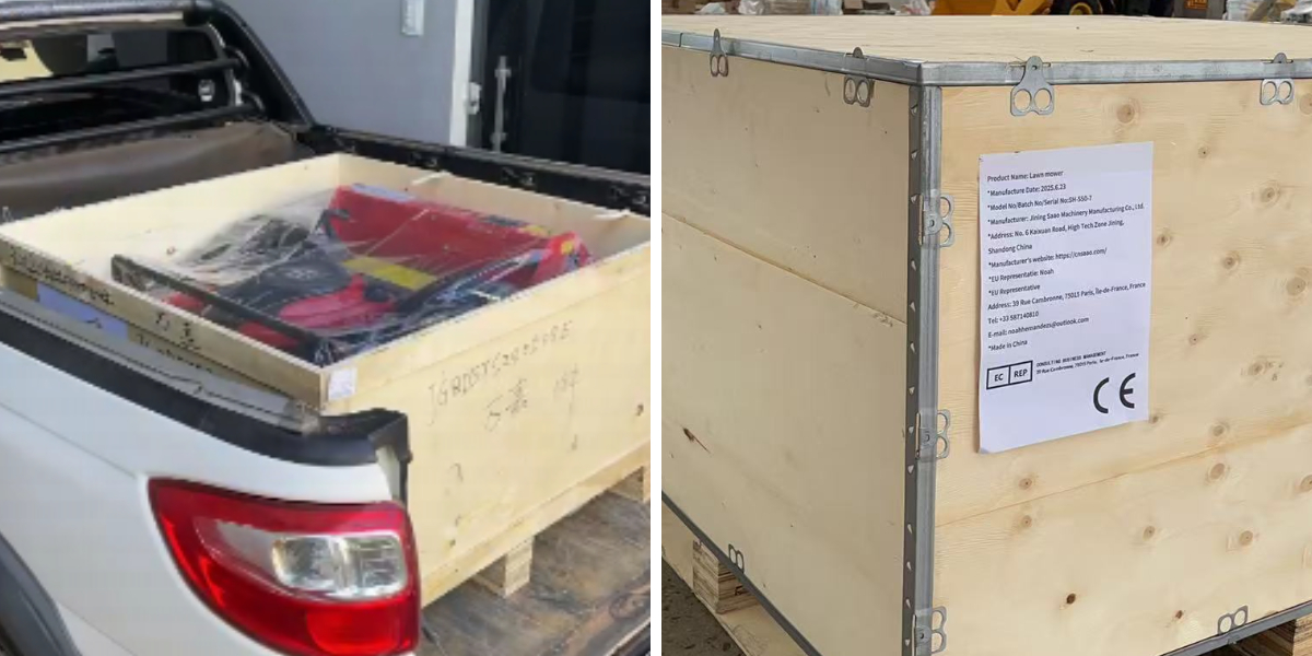 Chinesische Nullwendekreismäher Chinesische Nullwendekreismäher