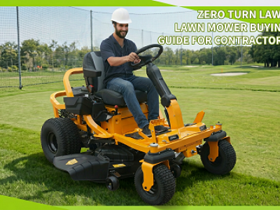 คู่มือการซื้อเครื่องตัดหญ้า Zero Turn สำหรับผู้รับเหมา (ฉบับปี 2026)
