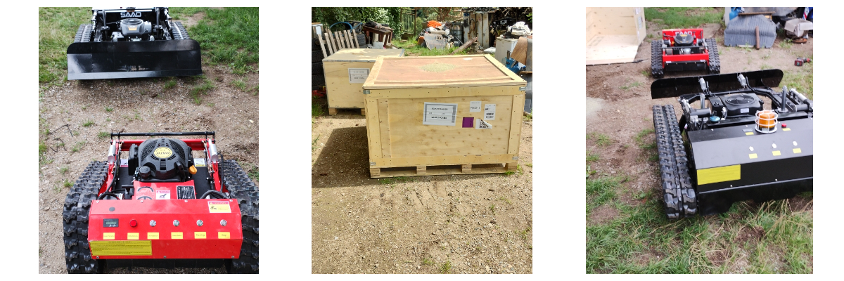 cortadoras de césped remotas