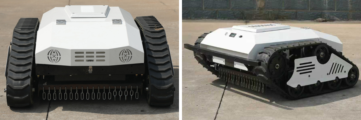 เครื่องตัดหญ้าไฟฟ้าควบคุมระยะไกล