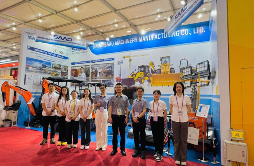 Excelência no Estrangeiro, Construir o Futuro: Jining SAAO Machinery Co., Ltd. Brilha na 137ª Feira de Cantão.