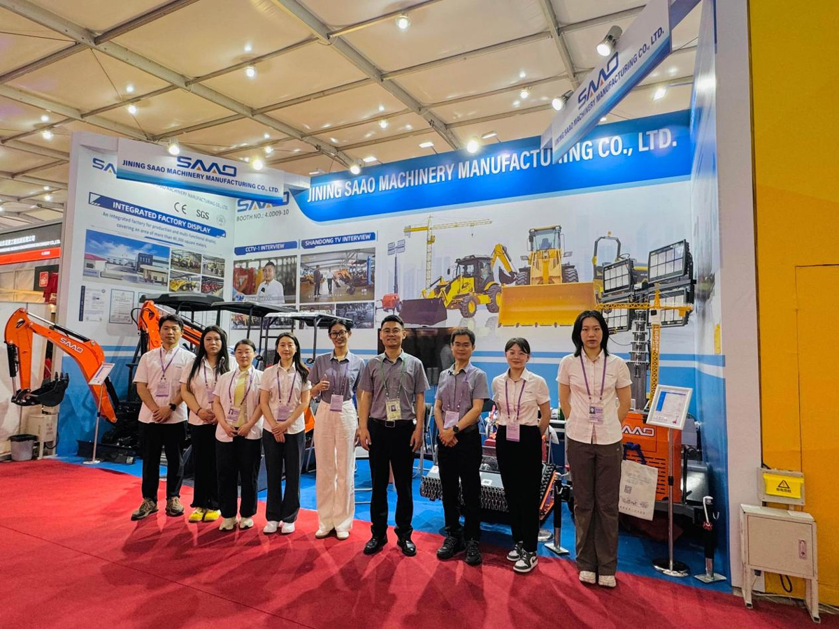 Excelência no Estrangeiro, Construir o Futuro: Jining SAAO Machinery Co., Ltd. Brilha na 137ª Feira de Cantão. Excelência no Estrangeiro, Construir o Futuro: Jining SAAO Machinery Co., Ltd. Brilha na 137ª Feira de Cantão.