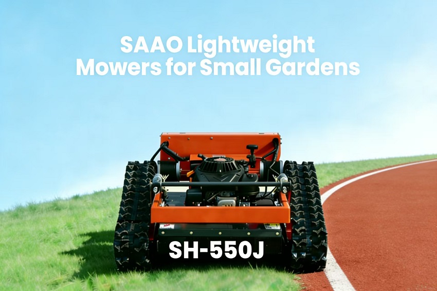 작은 정원에 적합한 경량 잔디깎이