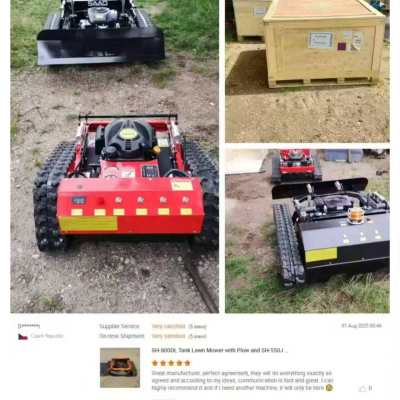 SAAO Remote Mowers, которому доверяют профессионалы в области ландшафтного дизайна из Чехии.