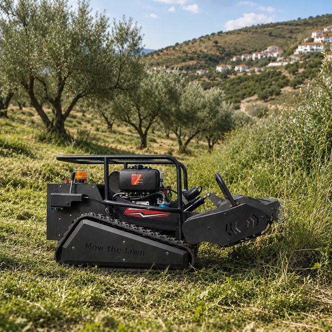 All‑Terrain Remote‑Controlled Grass Crusher