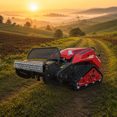 SAAO Multifunctional Tracked Remote Control Tiller