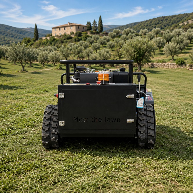 All‑Terrain Remote‑Controlled Grass Crusher