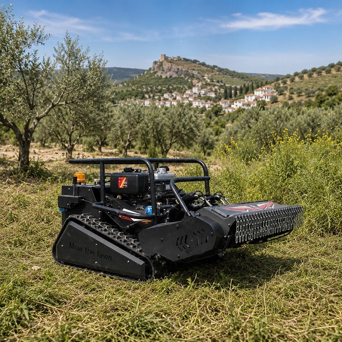 All‑Terrain Remote‑Controlled Grass Crusher