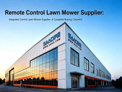 Поставщик газонокосилок с дистанционным управлением: полный список необходимых покупок.