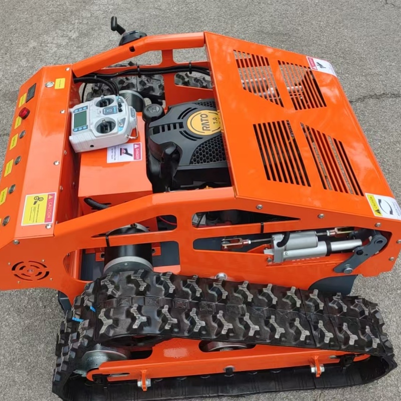 Kleiner Akku-Rasenmäher