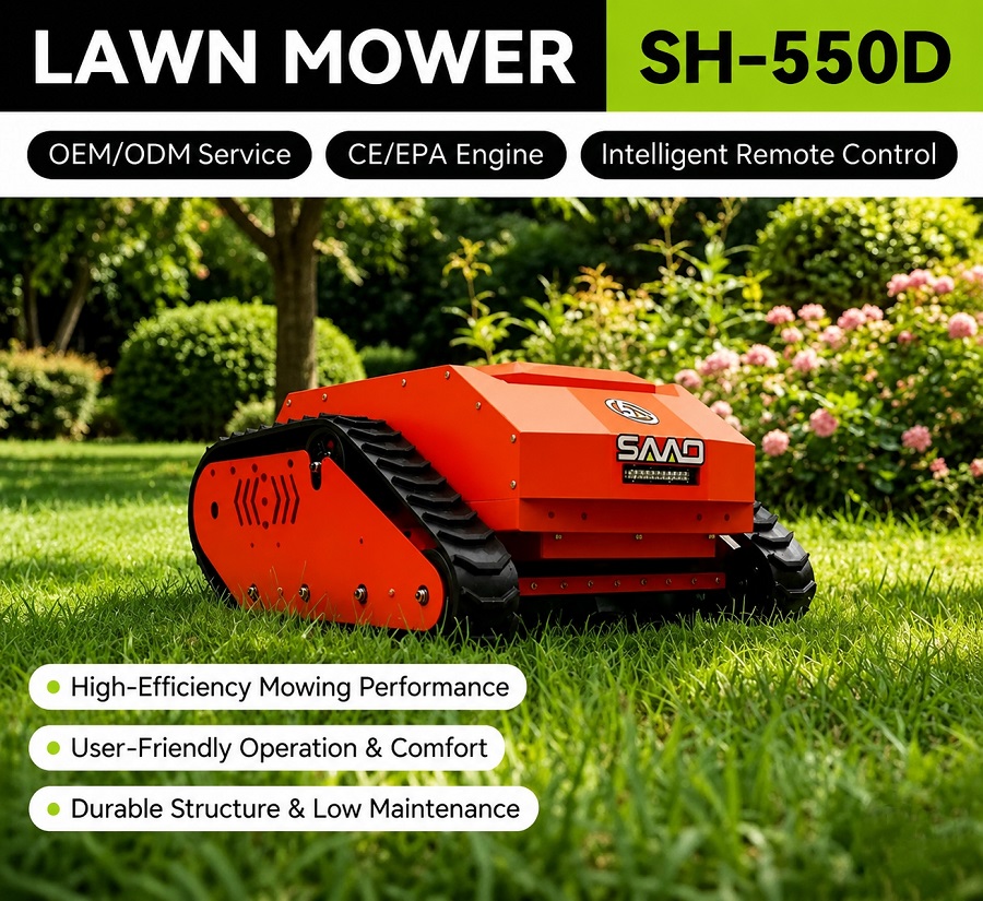 SAAO Electric RC Lawn Mower