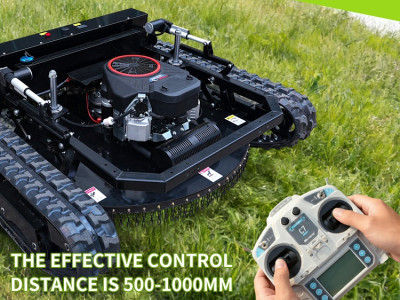 Газонокосилка SAAO с дистанционным управлением для крутых склонов