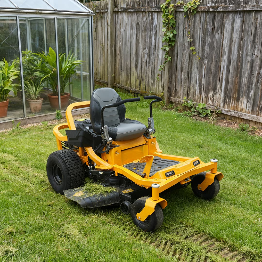 Nullwendekreis-Aufsitzrasenmäher