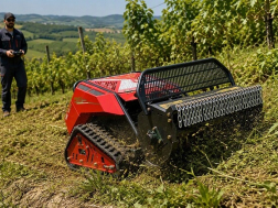 One Machine, Multiple Seasons: Multifunctional Tracked Remote Control Tiller