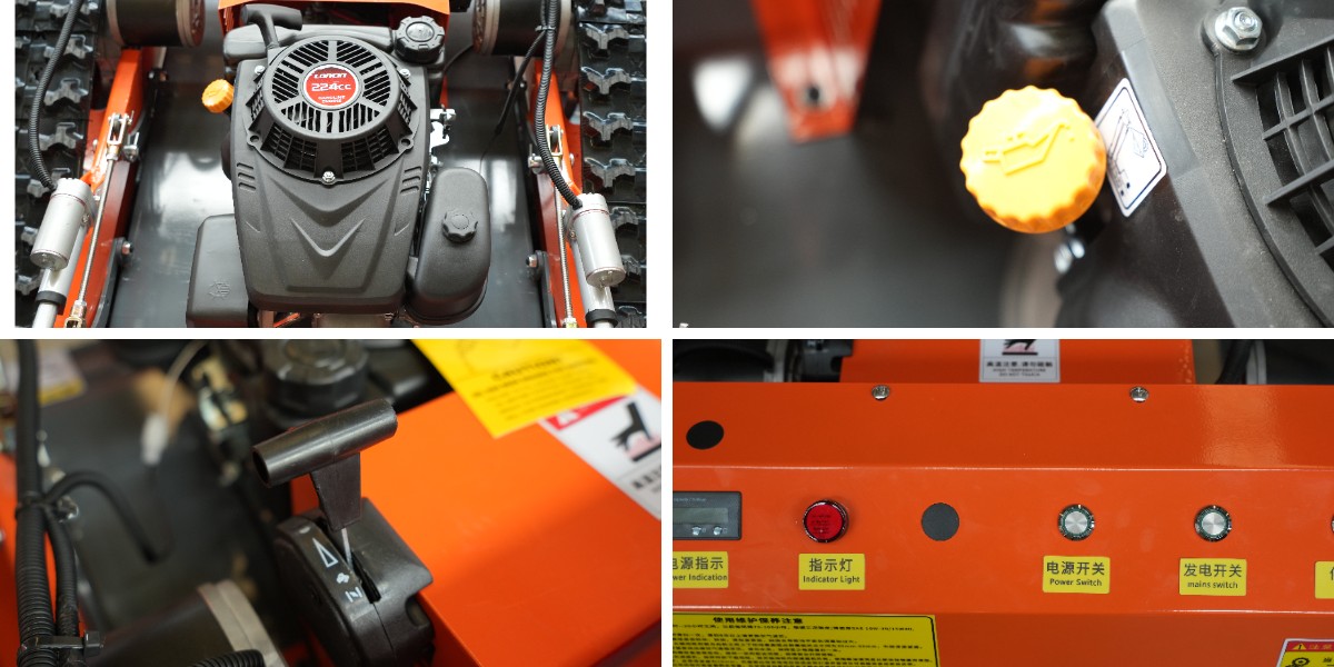 Tosaerba elettrico senza fili