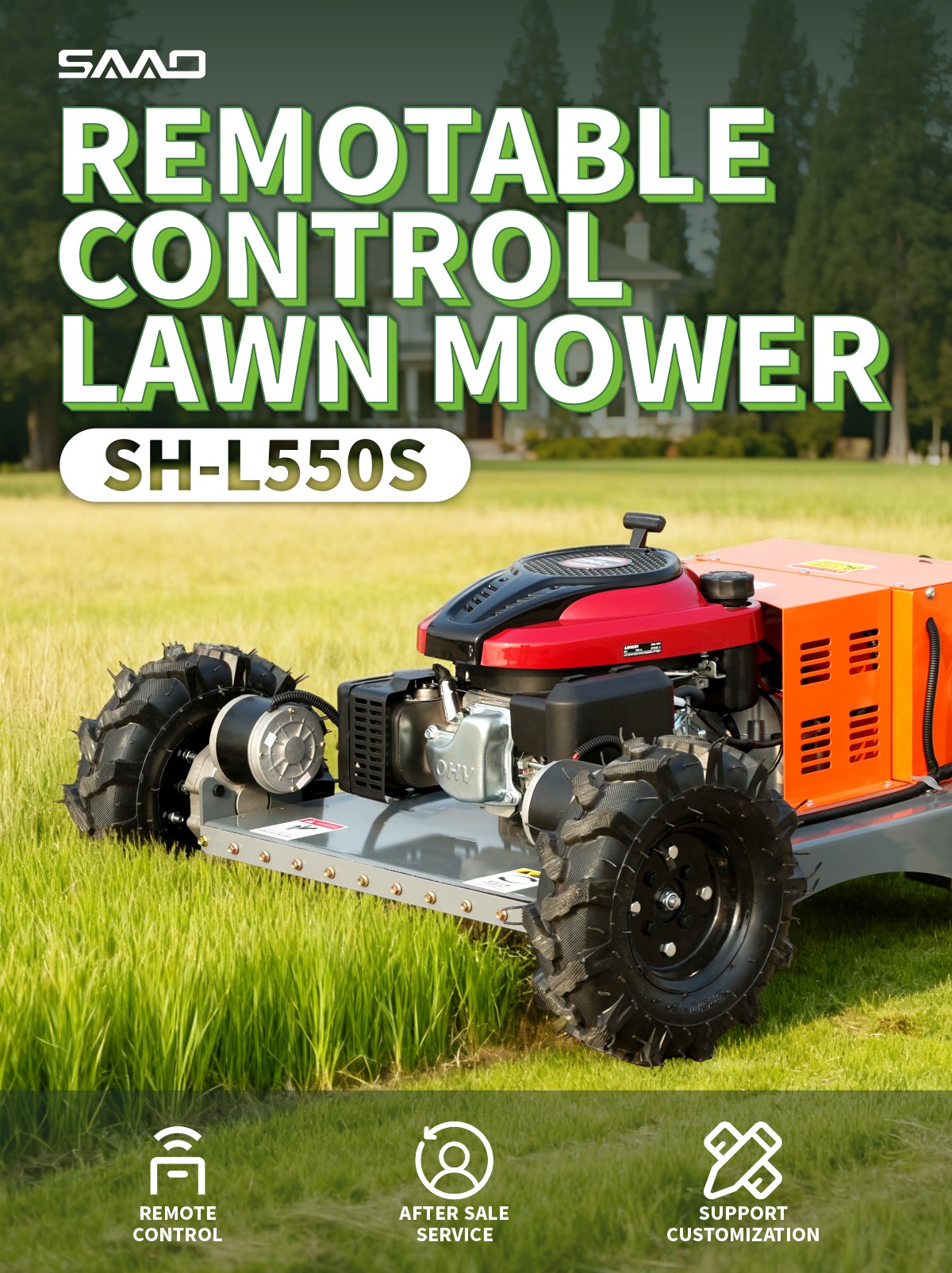 Bonne mini tondeuse télécommandée Bonne mini tondeuse télécommandée