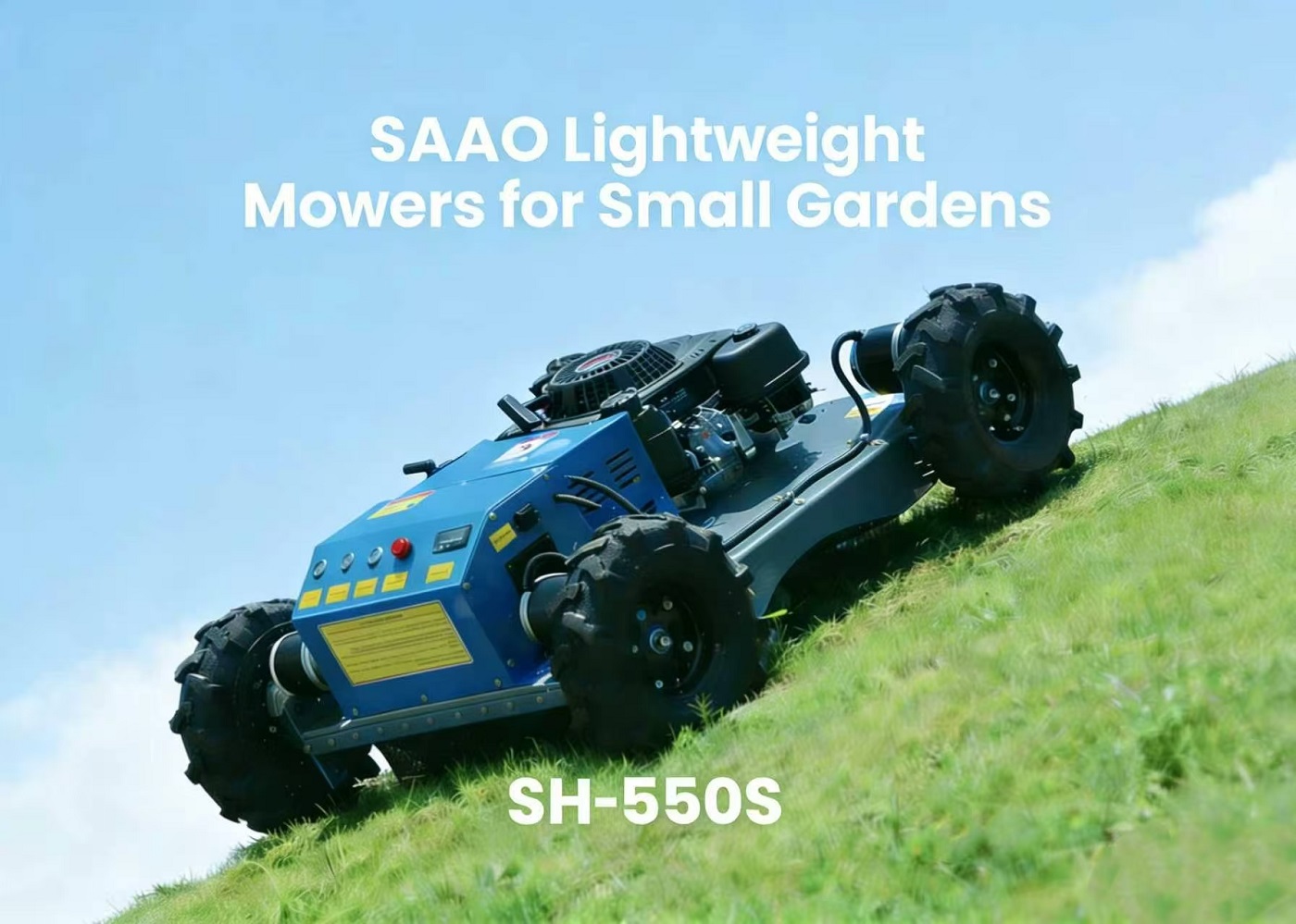 작은 정원에 적합한 경량 잔디깎이