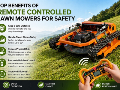 Top Benefits of Remote Controlled Lawn Mowers for Safety